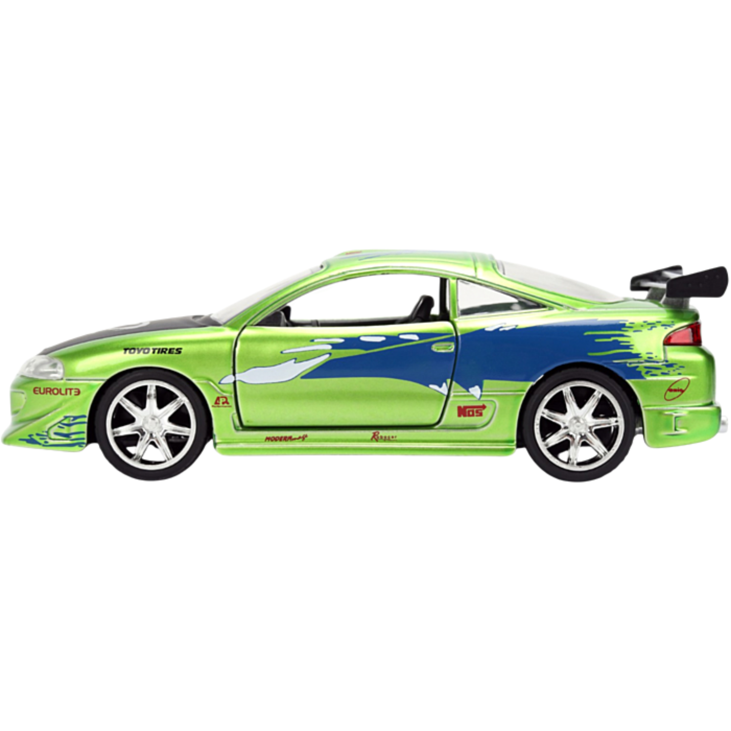 
                  
                    Fast & Furious - Brian's Mitsubishi Eclipse (Candy Finish) 1/32 Scale Die-Cast Vehicle Replica
                  
                