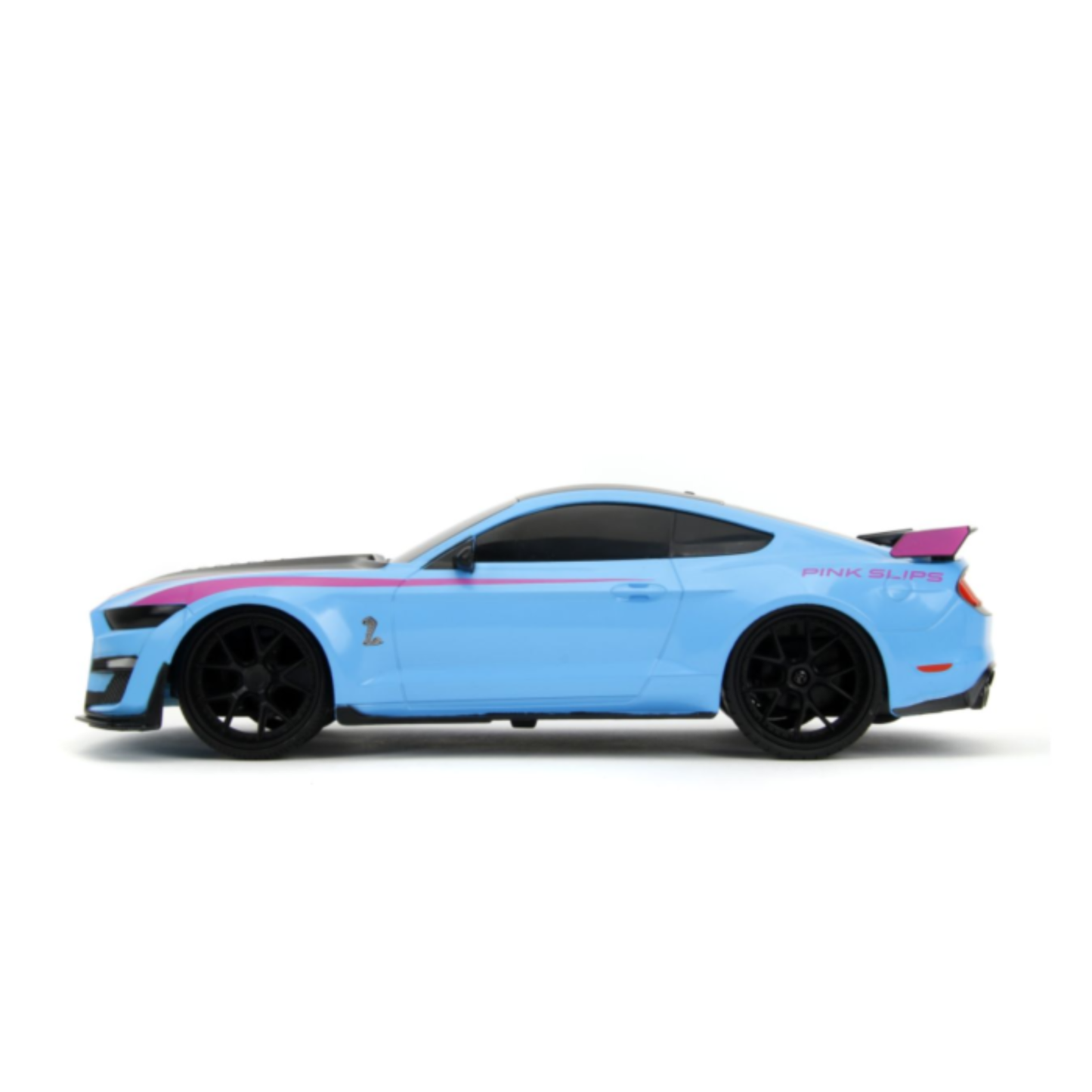 
                  
                    Pink Slips - Blue 2020 Ford Mustang Shelby GT500 1/16th Scale R/C Remote Control Vehicle Replica
                  
                