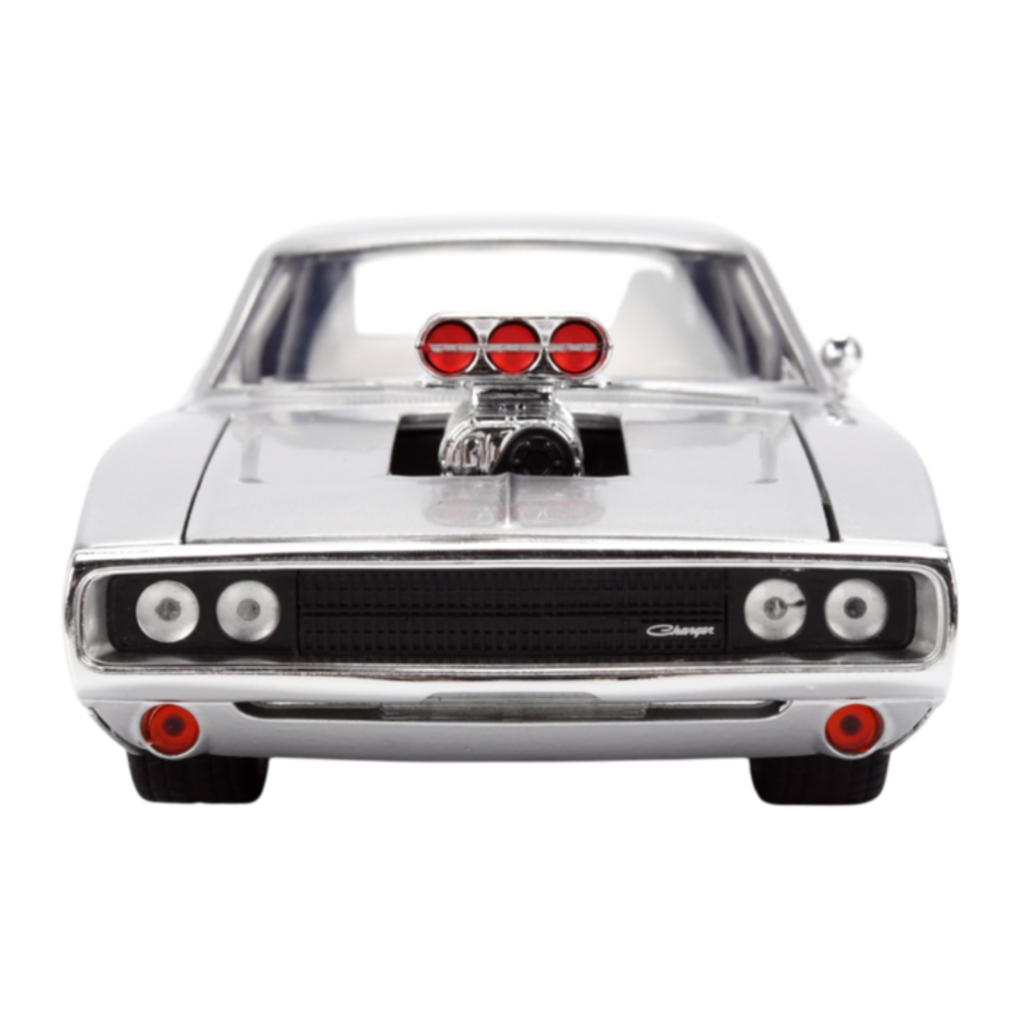 
                  
                    Fast & Furious - 1970 Dodge Charger (Silver Finish) 1/24th Scale Die-Cast Vehicle Replica
                  
                