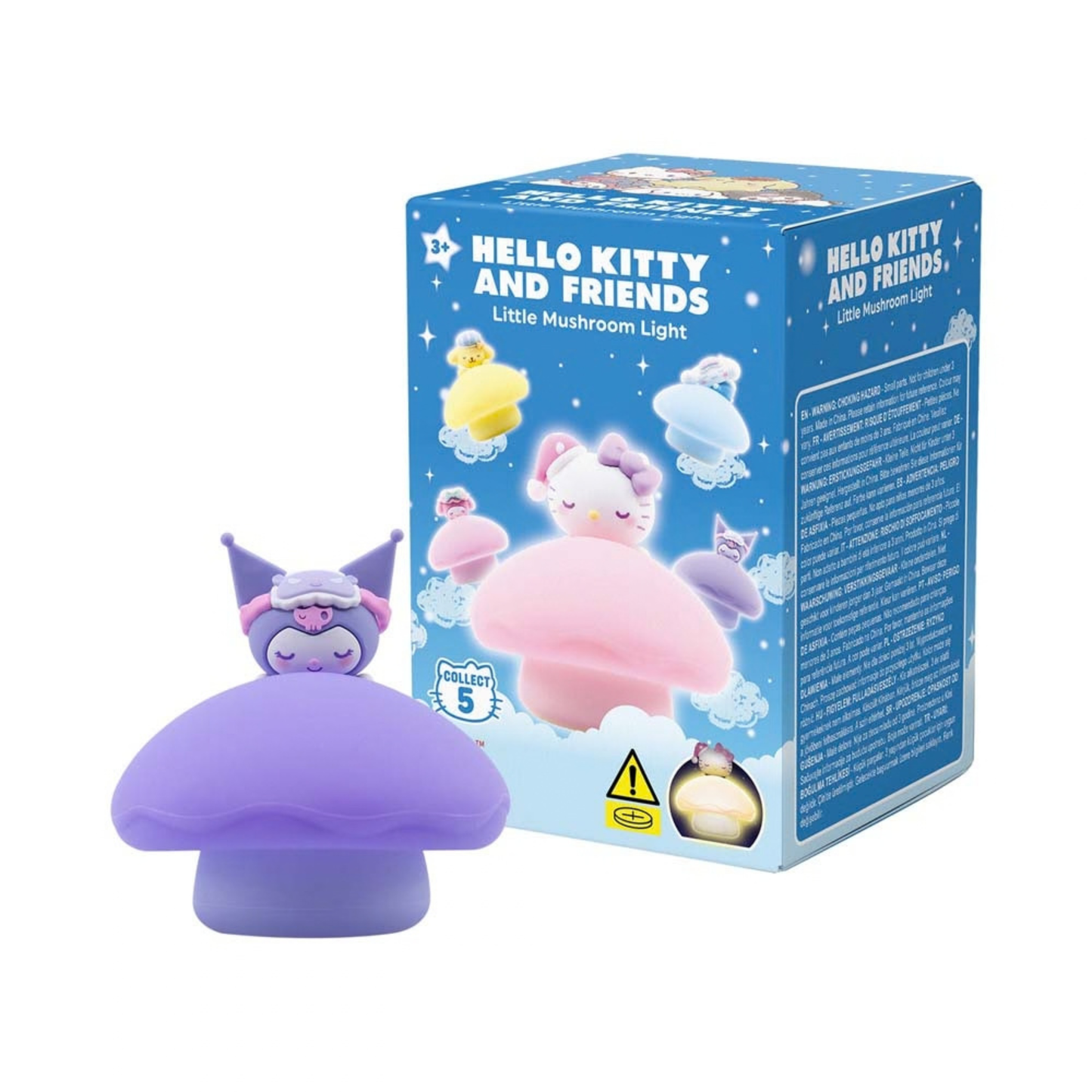 
                  
                    YuMe Hello Kitty and Friends Night Light Little Mushroom Light Series Blind Box
                  
                