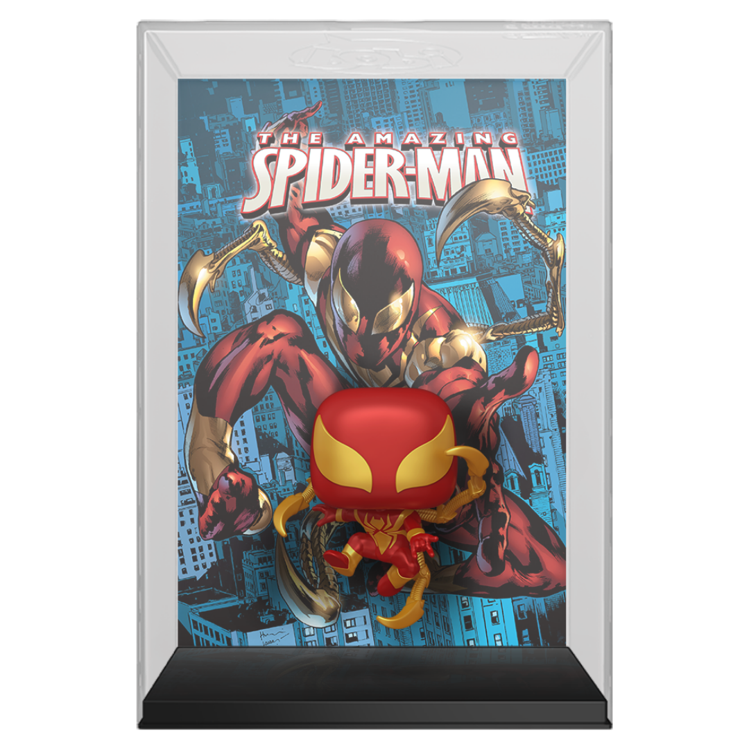 Marvel - The Amazing Spider-Man Iron Spider #529 Pop! Comic Covers Vinyl Figure