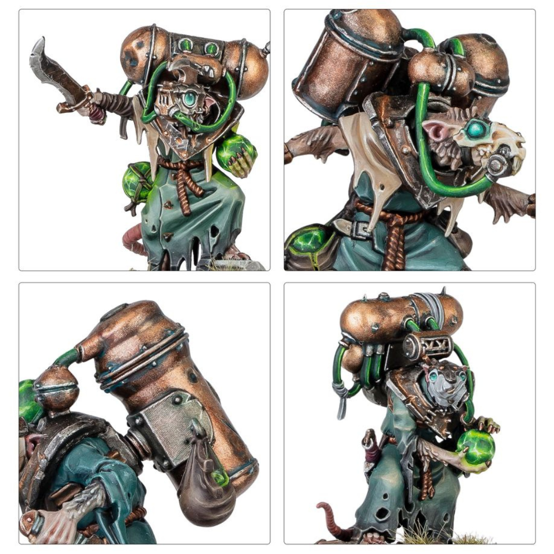 Skaven: Acolyte Globadiers - Warhammer: Age of Simgar