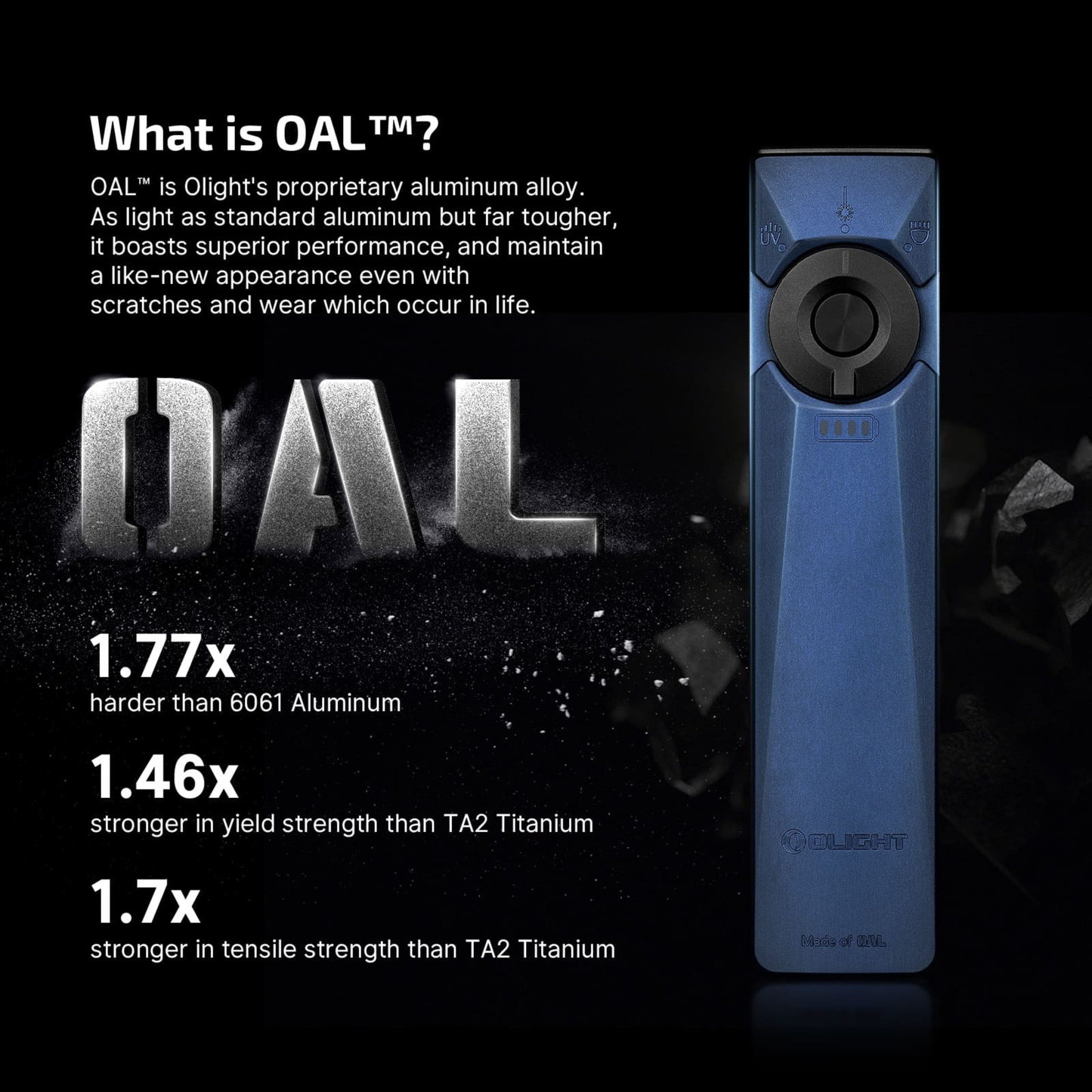
                  
                    Olight Arkfeld Ultra O-aluminum Exclusive Material Three-in-One Pocket Torch
                  
                