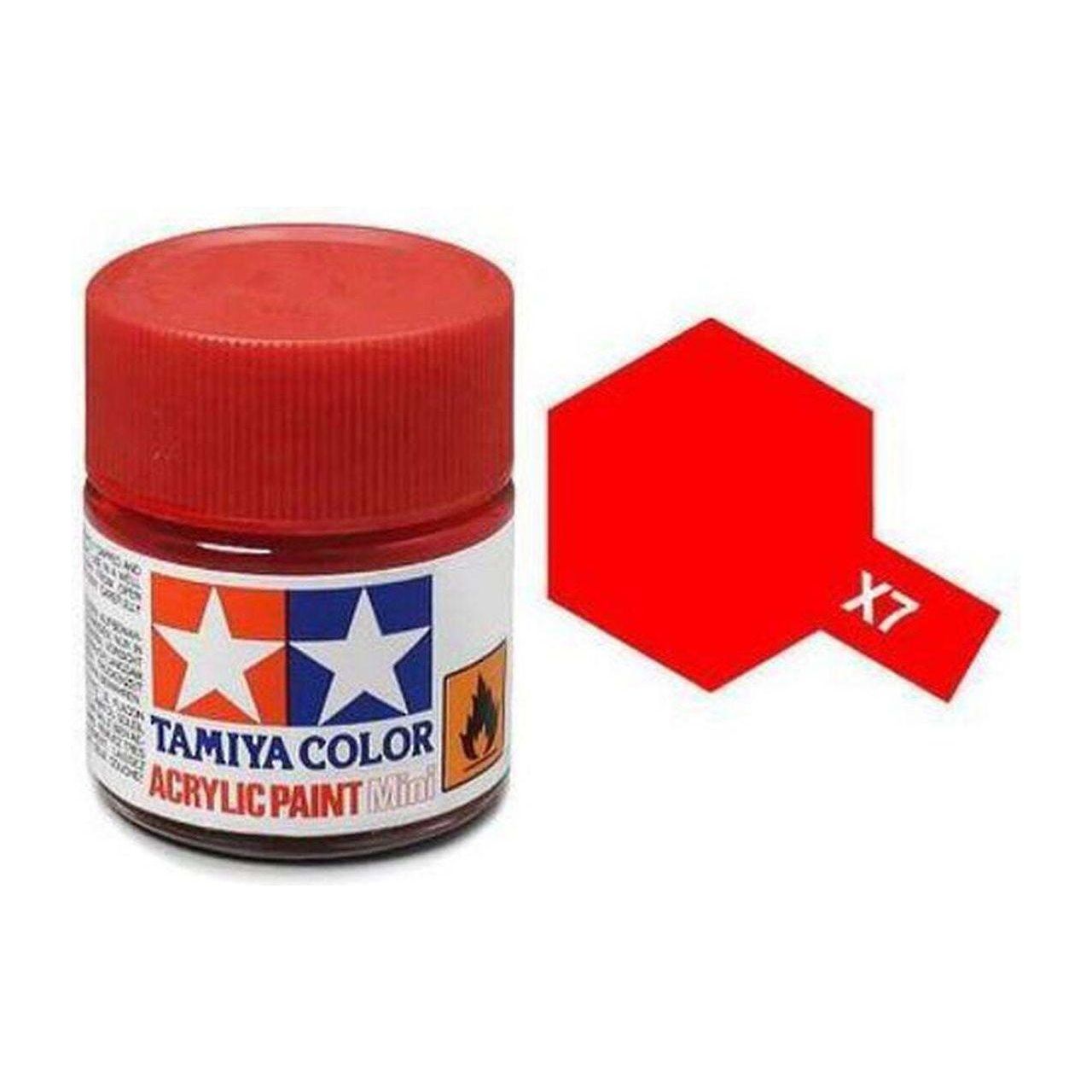 Tamiya Acrylic Mini x-7 RED