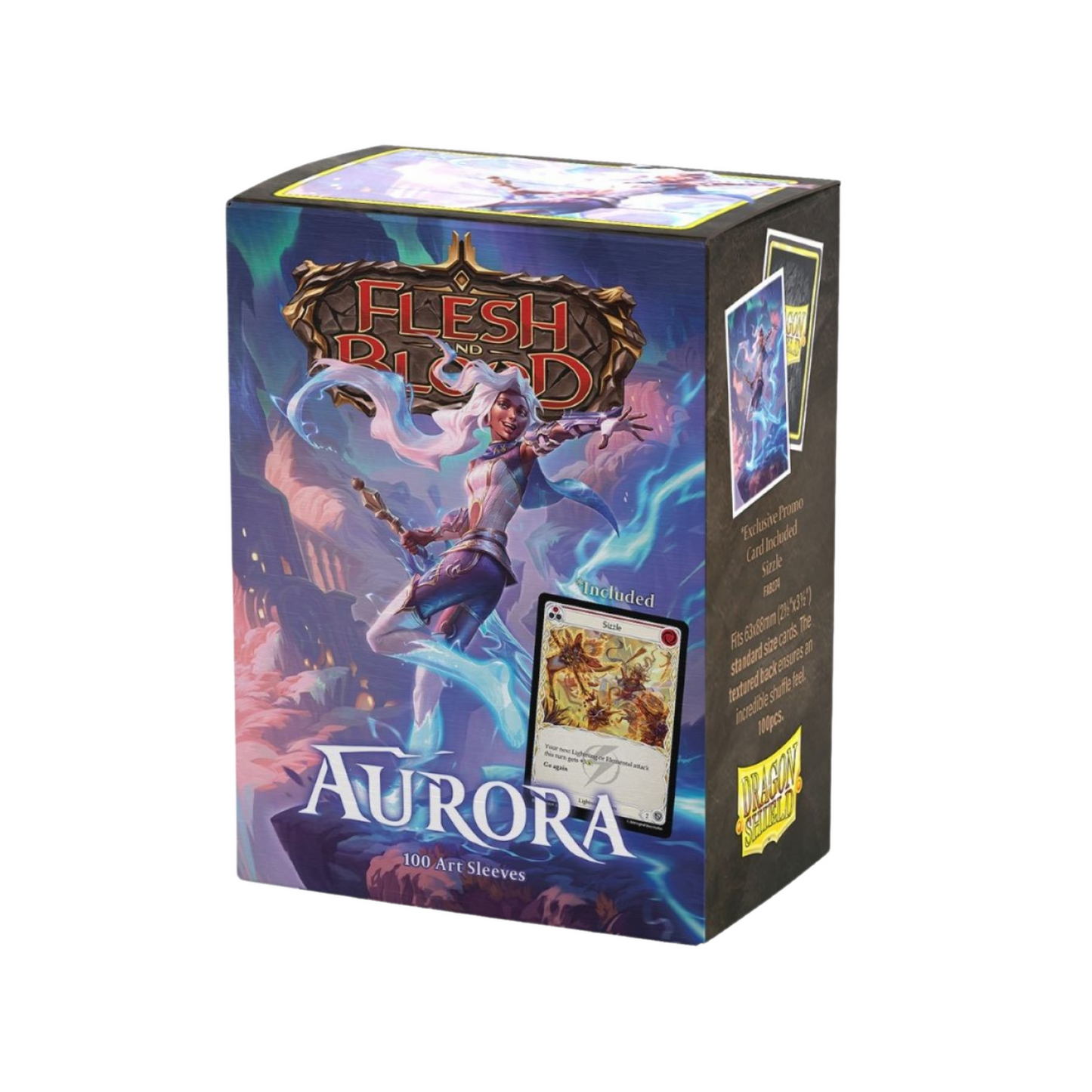
                  
                    Dragon Shield: Sleeves – Matte Art – Flesh and Blood: Aurora
                  
                