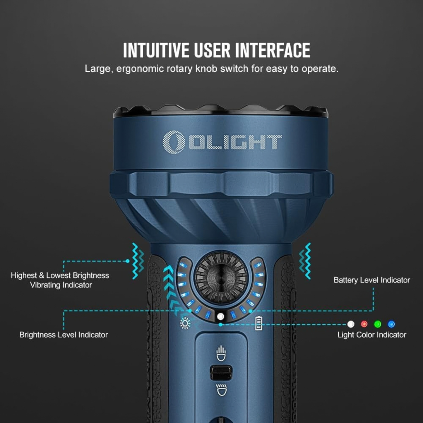 
                  
                    Olight Marauder Mini 7000 Lumens High Intensity RGB LED Torch
                  
                
