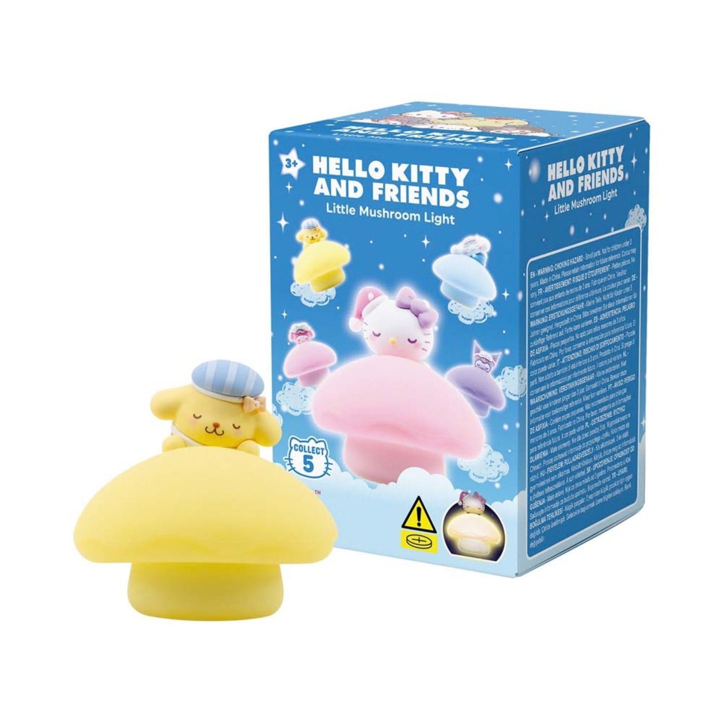 
                  
                    YuMe Hello Kitty and Friends Night Light Little Mushroom Light Series Blind Box
                  
                