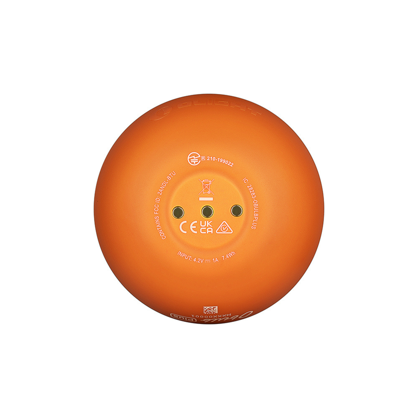 
                  
                    Olight Obulb Plus Rechargeable Orange Light with APP and Touch Control
                  
                