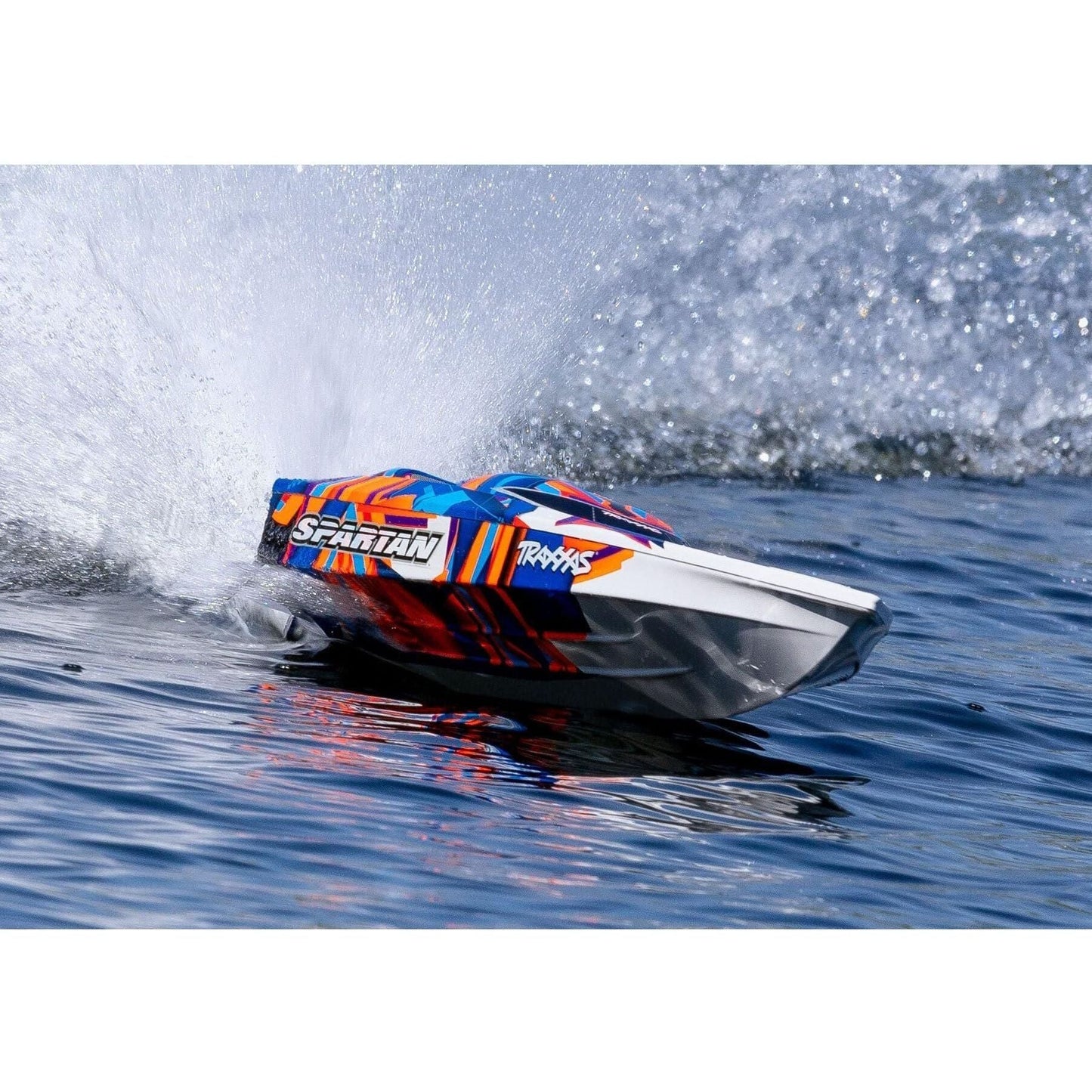 
                  
                    TRAXXAS SPARTAN BRUSHLESS 36" BOAT TQI - ORANGER
                  
                