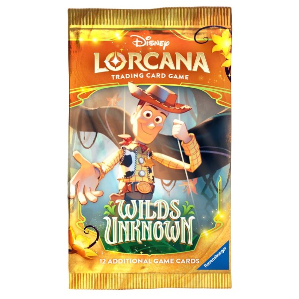 
                  
                    Disney Lorcana Set 12 Play Booster: Wilds Unknown
                  
                