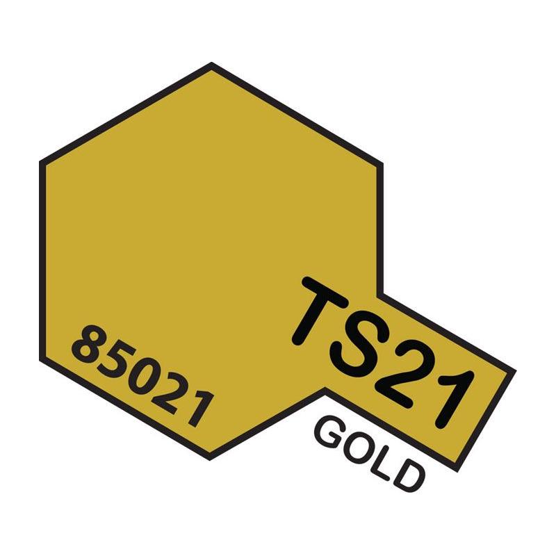 Tamiya TS-21 Gold Lacquer Spray Paint 100ml