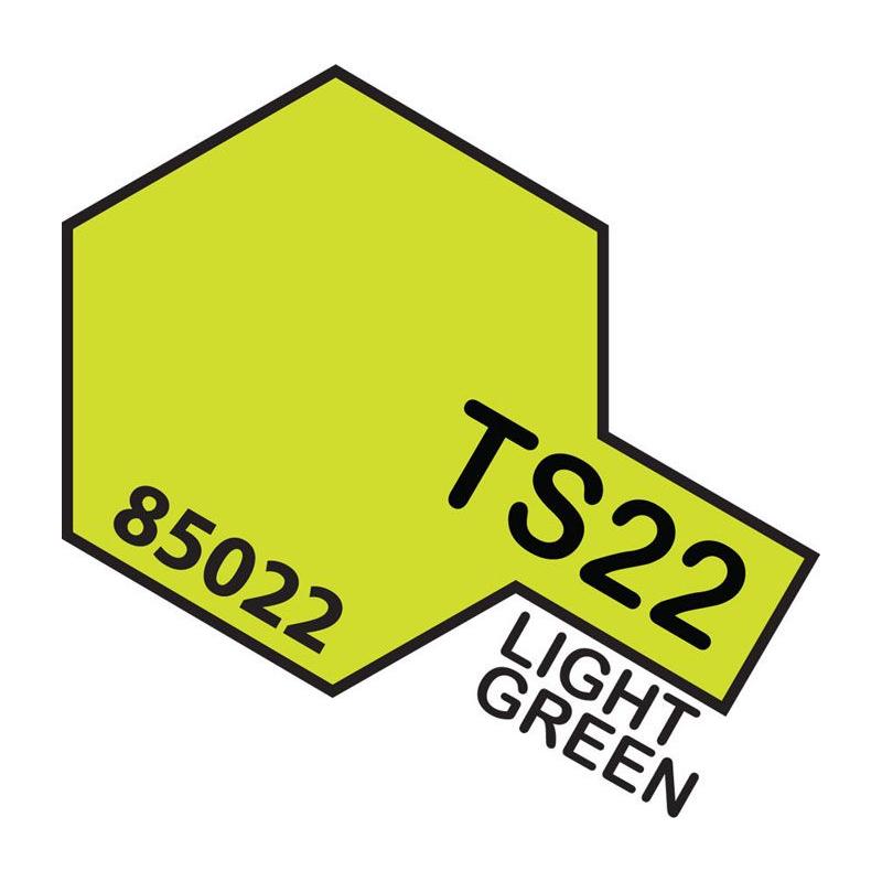 Tamiya TS-22 Light Green Lacquer Spray Paint 100ml