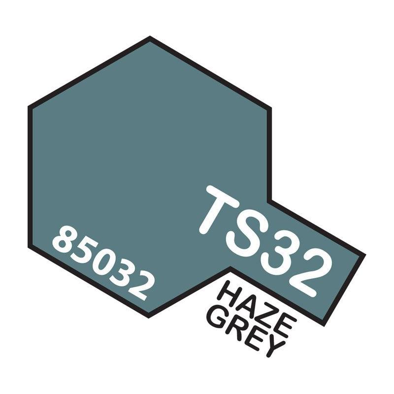 Tamiya TS-32 Haze Grey Lacquer Spray Paint 100ml