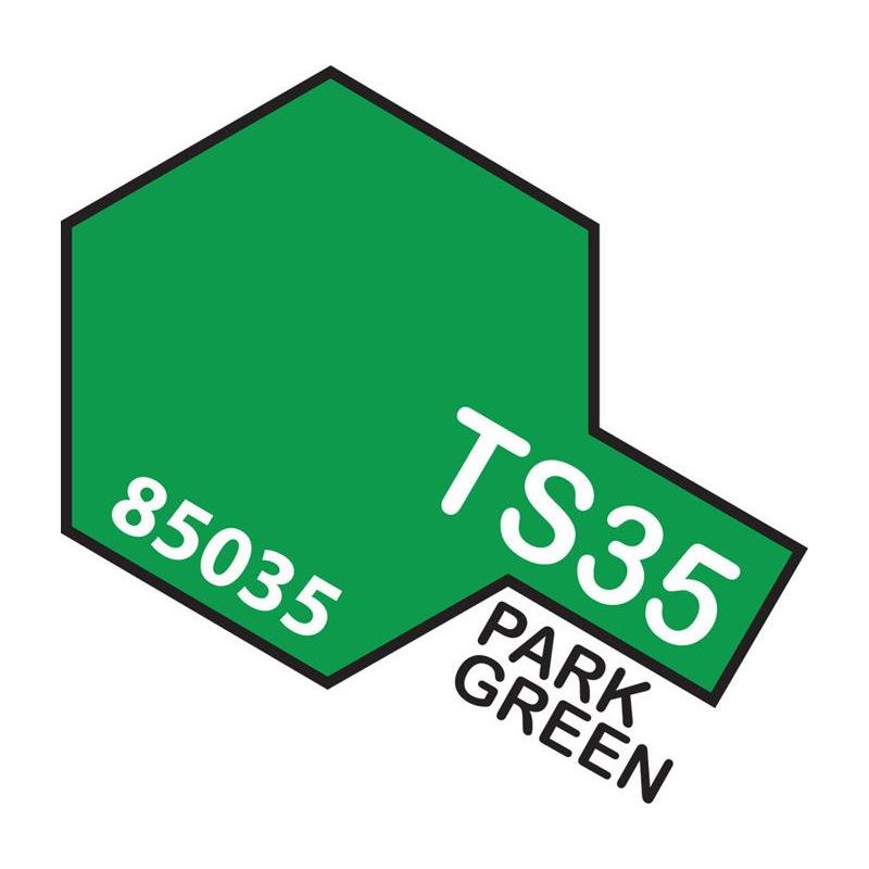 Tamiya TS-35 Park Green Lacquer Spray Paint 100ml
