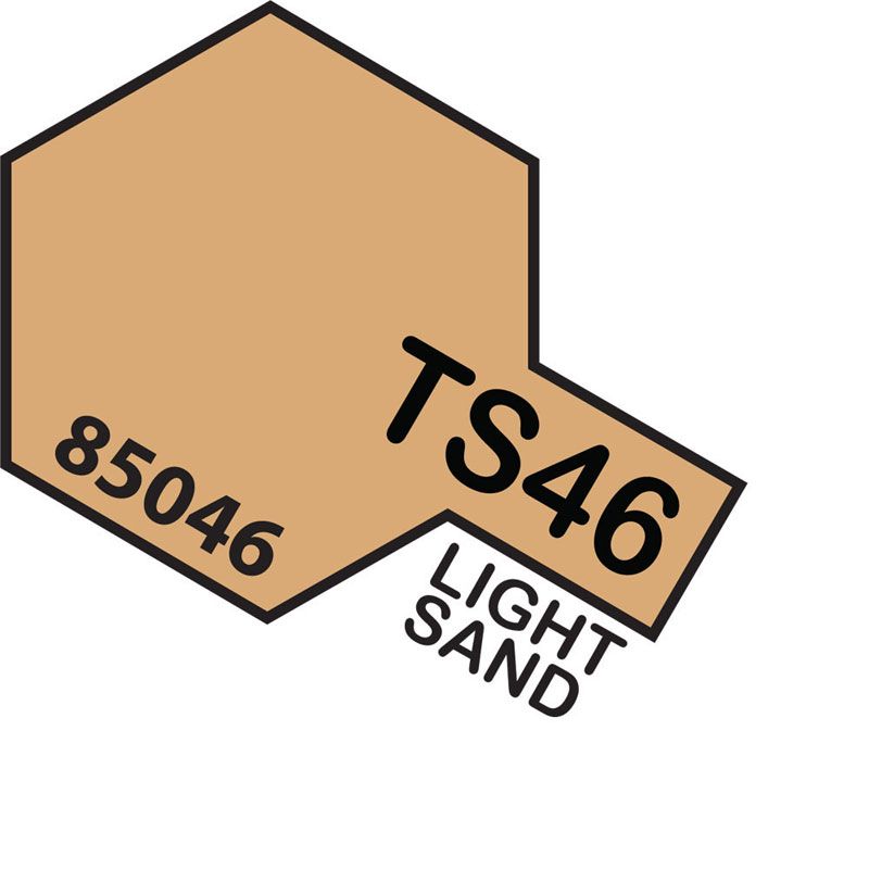 Tamiya TS-46 Light Sand Lacquer Spray Paint 100ml