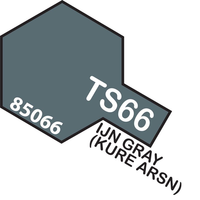 Tamiya TS-66 IJN Grey (Kure Arsenal) Lacquer Spray Paint 100ml