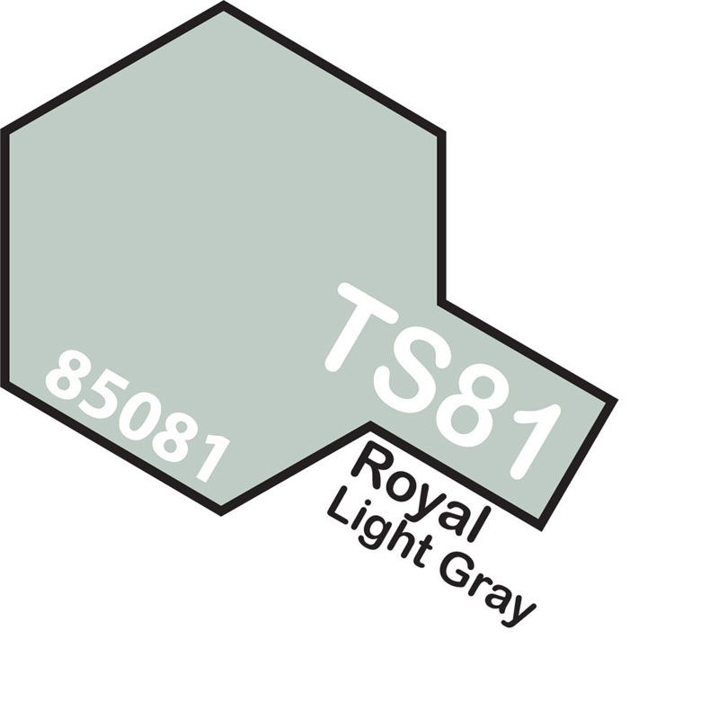 
                  
                    Tamiya TS-81 Royal Light Grey Lacquer Spray Paint 100ml
                  
                