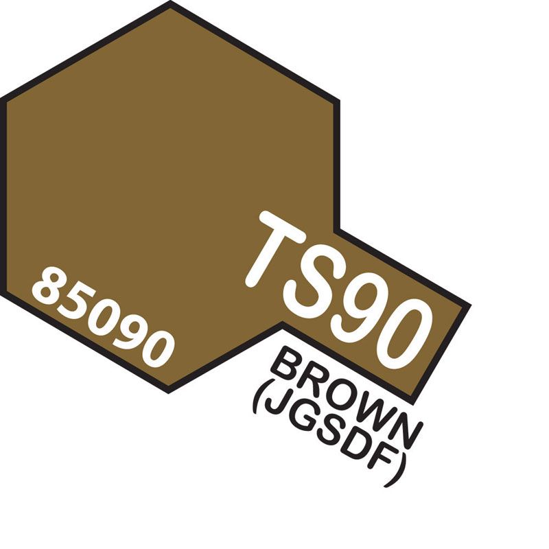 Tamiya TS-90 Brown (JGSDF) Lacquer Spray Paint 100ml