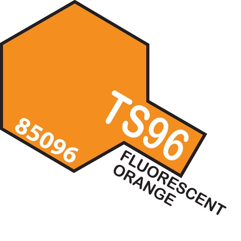Tamiya TS-96 Fluorescent Orange Lacquer Spray Paint 100ml