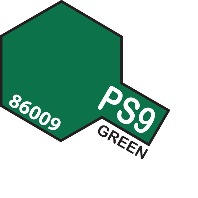 Tamiya PS-9 Green Polycarbonate Spray Paint 100ml