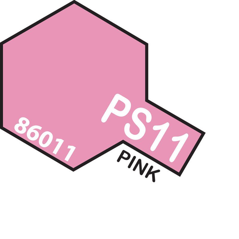 Tamiya PS-11 Pink Polycarbonate Spray Paint 100ml
