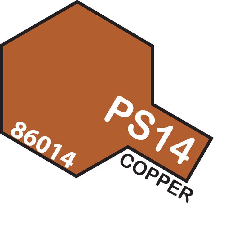 Tamiya PS-14 Copper Polycarbonate Spray Paint 100ml