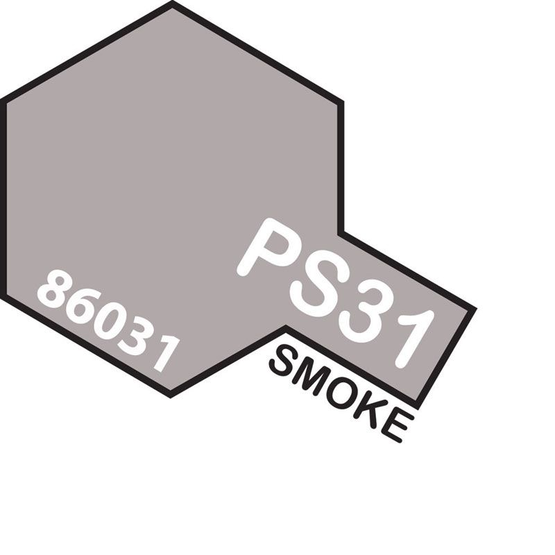 Tamiya PS-31 Smoke Polycarbonate Spray Paint 100ml