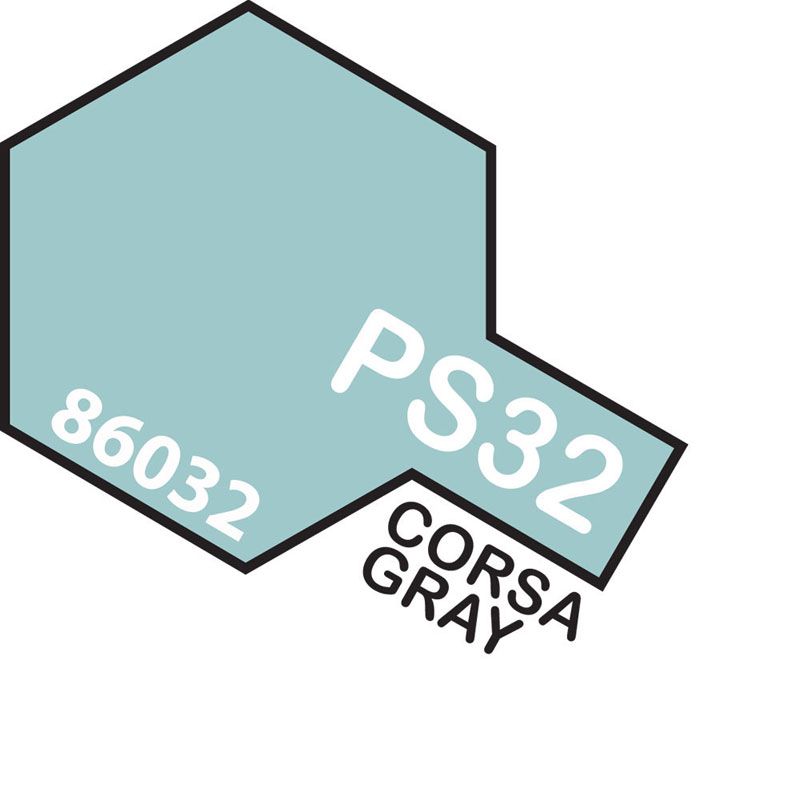 TAMIYA PS-32 CORSA GRAY
