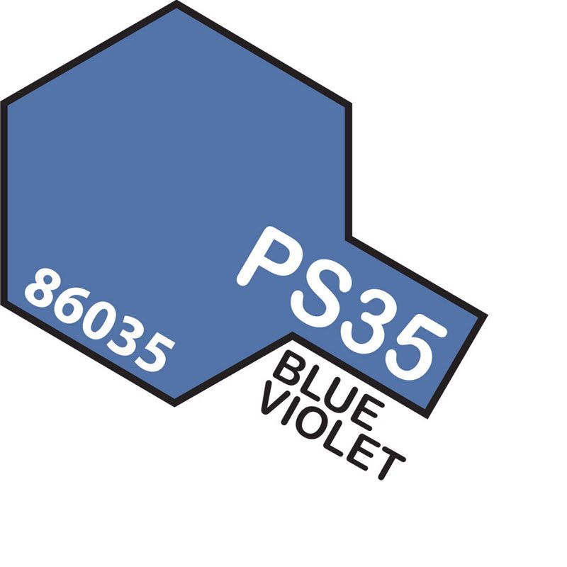 Tamiya PS-35 Blue Violet Polycarbonate Spray Paint 100ml