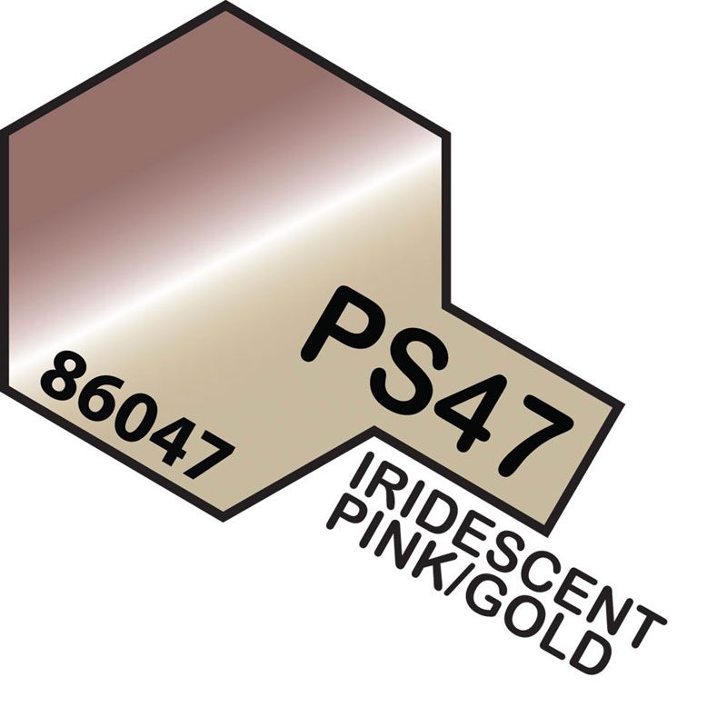 TAMIYA PS-47 IRIDESCENT PINK/GOLD