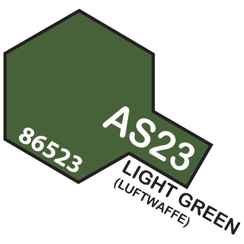 
                  
                    TAMIYA AS-23 LIGHT GREEN (LUFTWAFFE)
                  
                