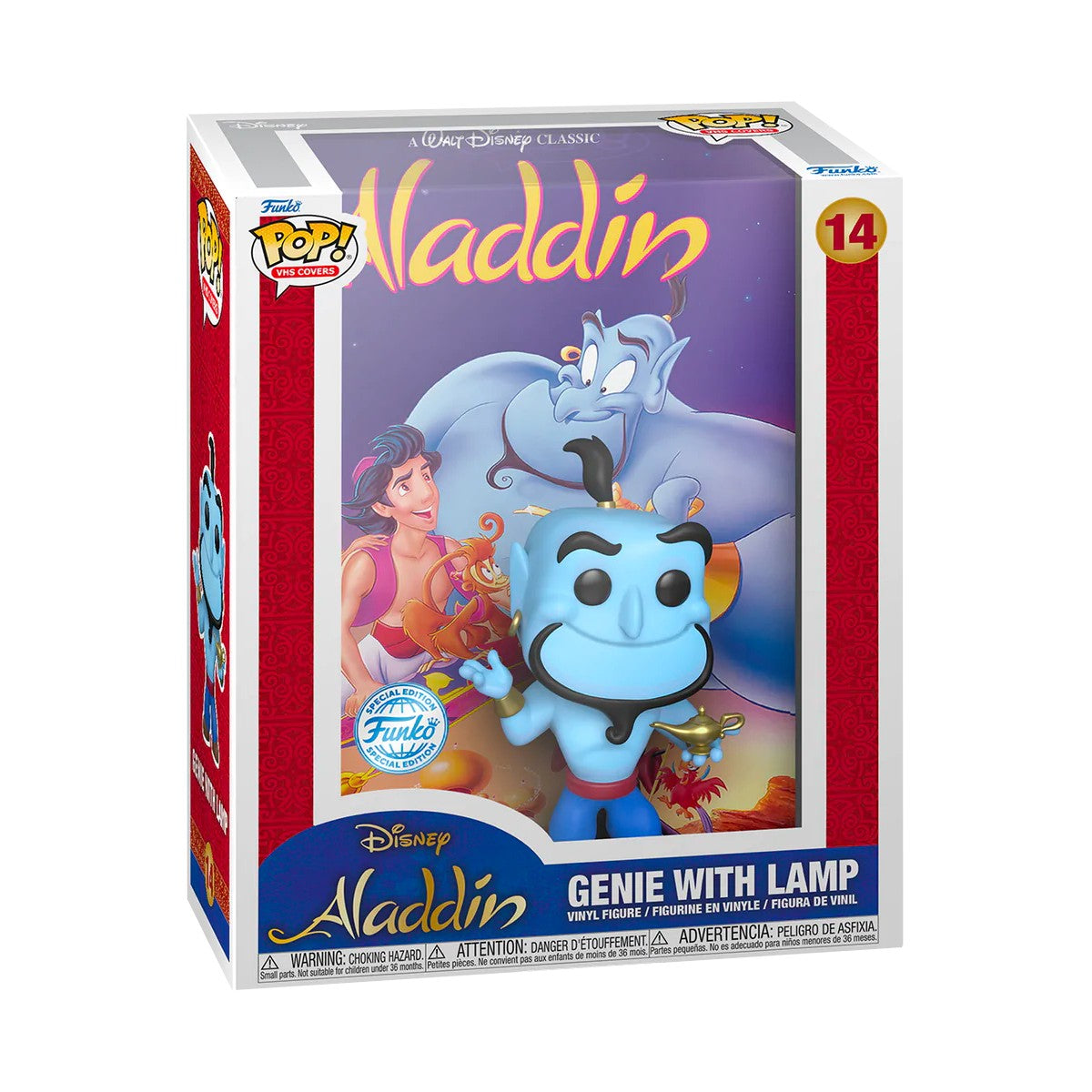 
                  
                    Aladdin (1992) - Genie with Lamp Pop! VHS Covers Vinyl Figure
                  
                
