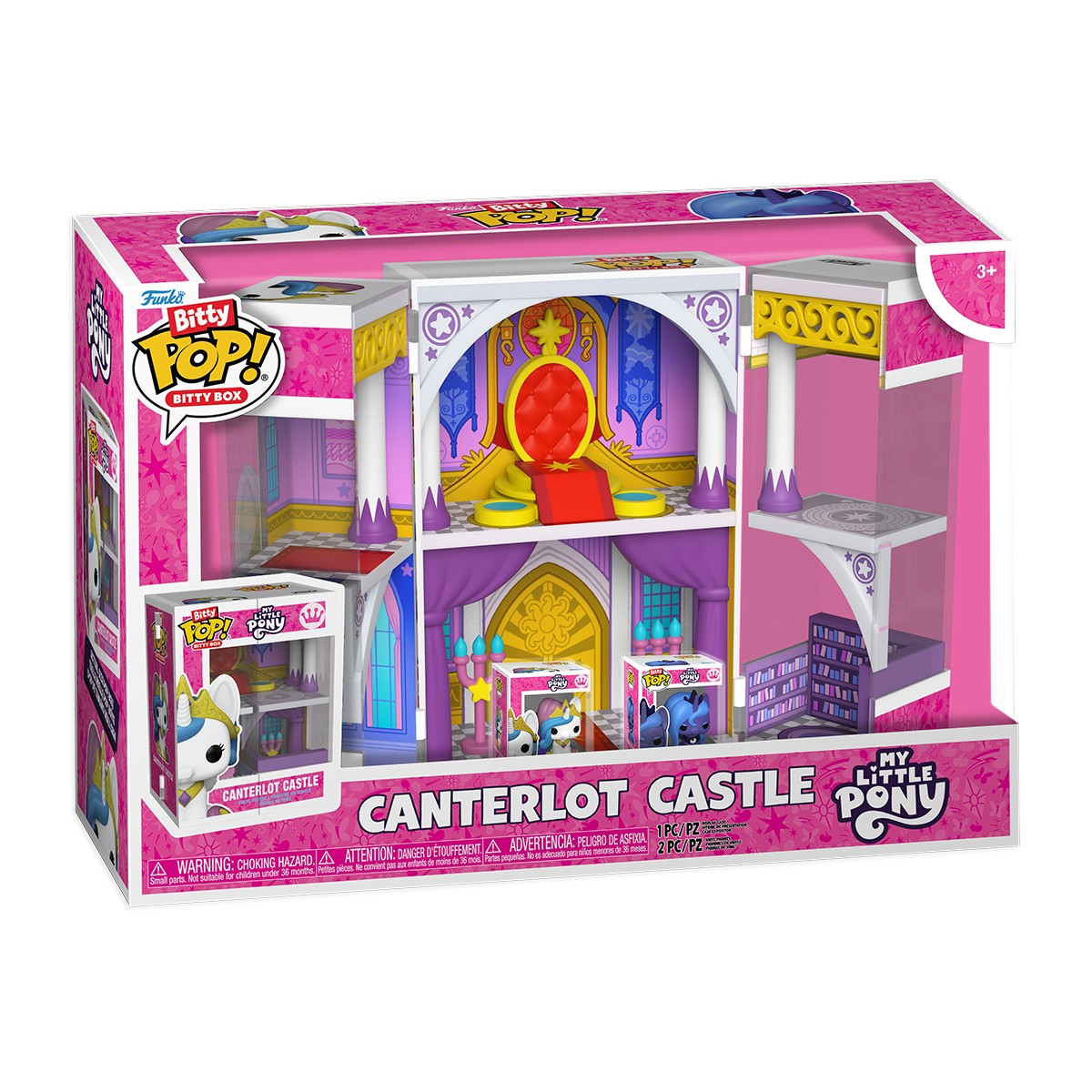 
                  
                    My Little Pony - Canterlot Castle Bitty Pop! Playset Vinyl Figure
                  
                