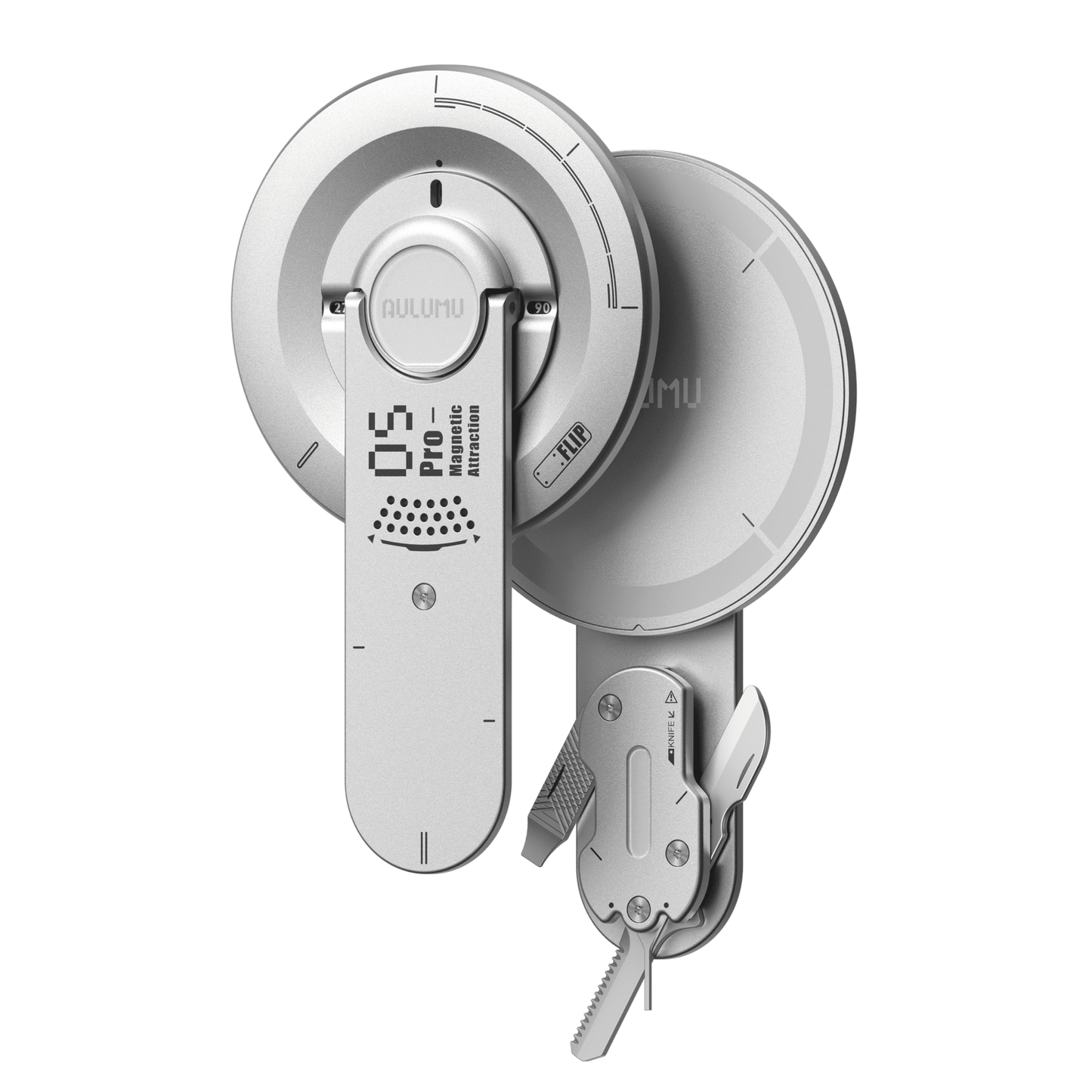 
                  
                    Aulumu G05 Pro Magnetic Phone Kickstand with EDC Multi-tool
                  
                