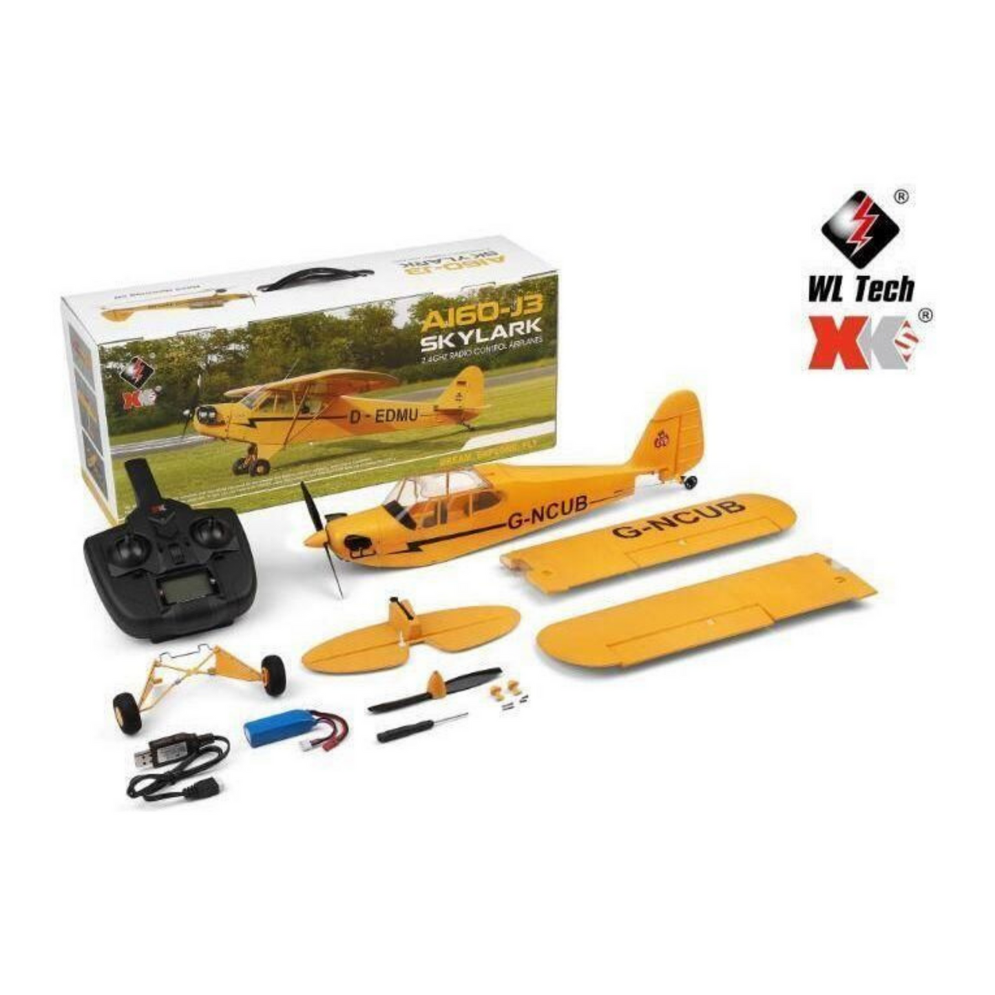 
                  
                    WLToys A160-J3 SKYLARK RC AIRPLANE WITH BRUSHLESS MOTOR RTF WLA160
                  
                