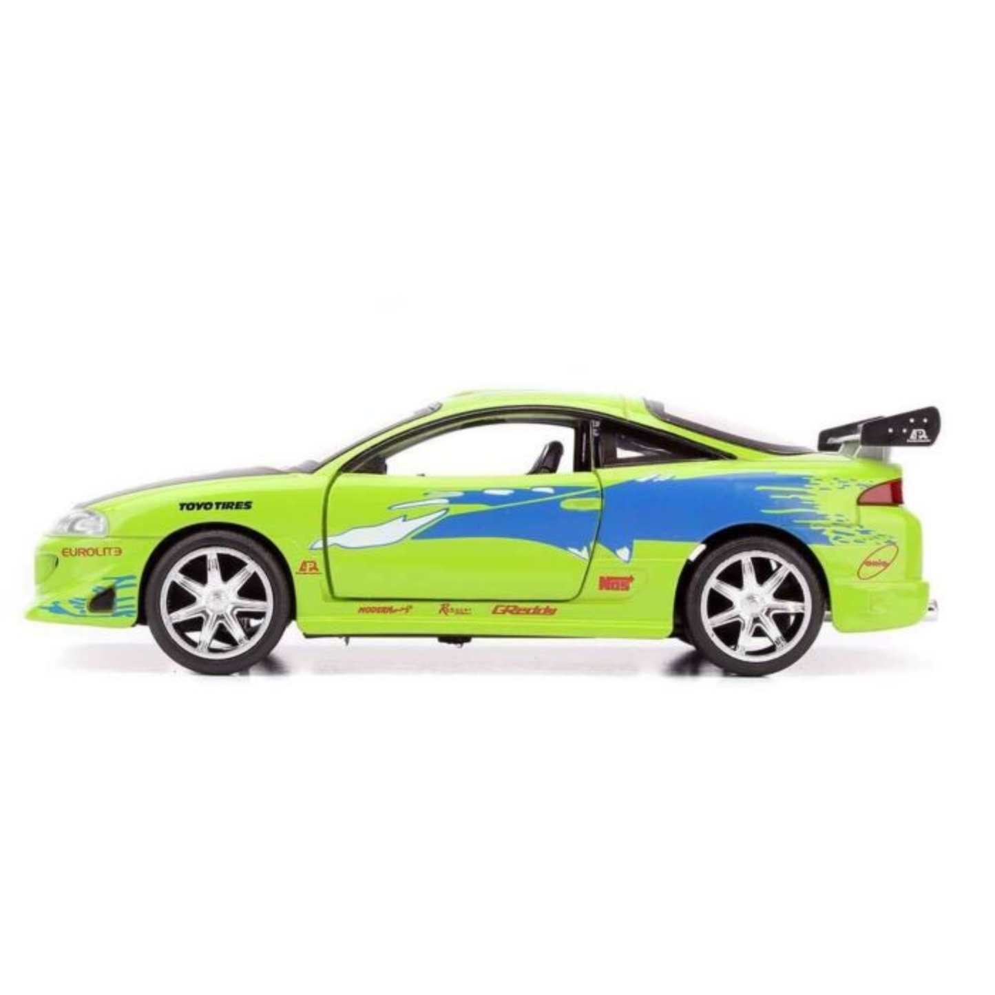 
                  
                    The Fast and the Furious - Brian’s 1995 Mitsubishi Eclipse 1/32 Scale Metals Die-Cast Vehicle Replica
                  
                