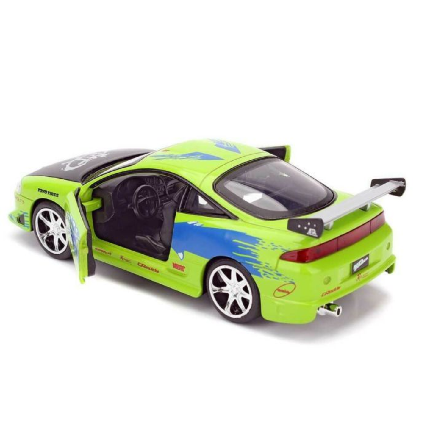 
                  
                    The Fast and the Furious - Brian’s 1995 Mitsubishi Eclipse 1/32 Scale Metals Die-Cast Vehicle Replica
                  
                