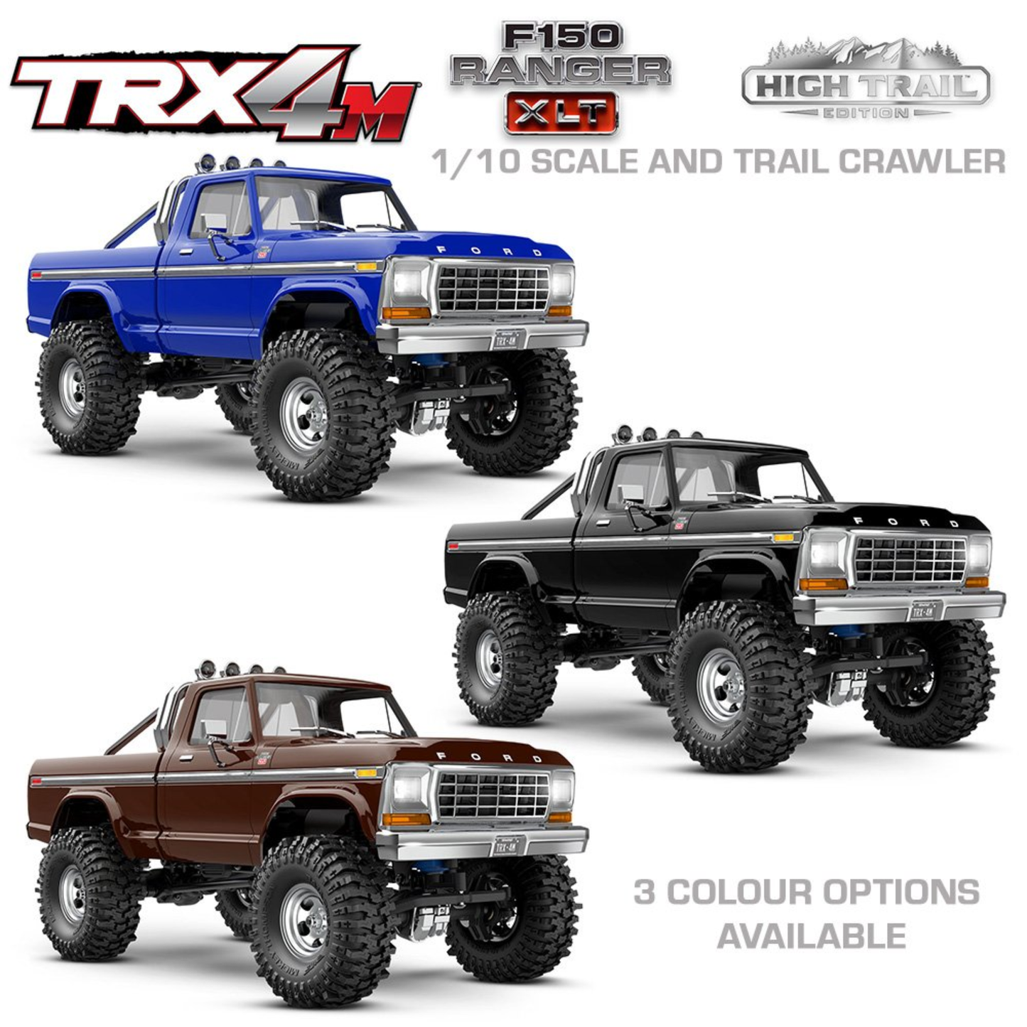 
                  
                    TRAXXAS TRX-4M FORD F-150 HIGH TRAIL EDITION
                  
                