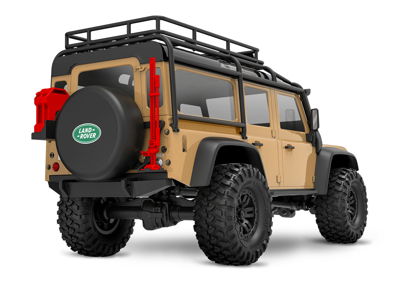Traxxas TRX4M 1/18 Land Rover Defender 4x4 RC Trail Crawler (Tan)