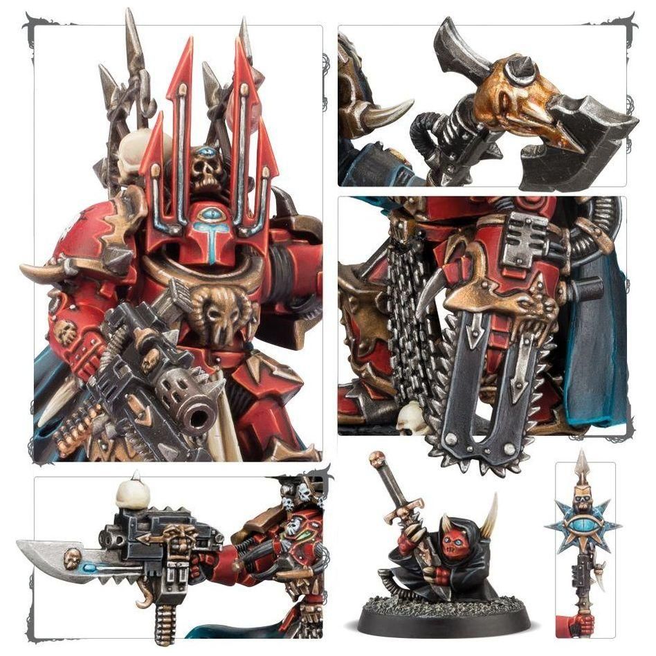 
                  
                    Chaos Space Marines Chaos Lord/Sorcerer in Terminator Armour
                  
                