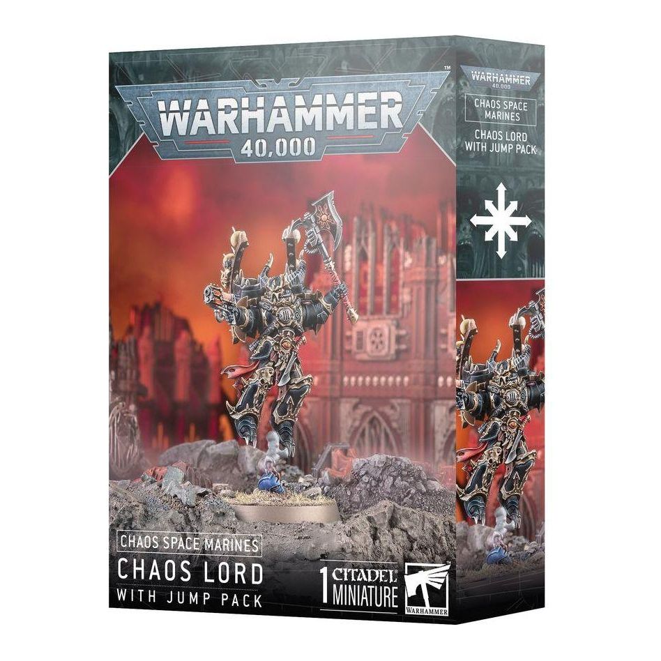 Chaos Space Marines - Chaos Lord With Jump Pack