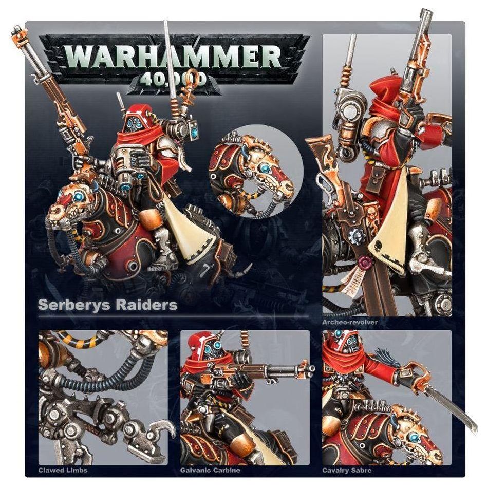 
                  
                    Adeptus Mechanicus- Serberys Raiders - Warhammer 40k
                  
                