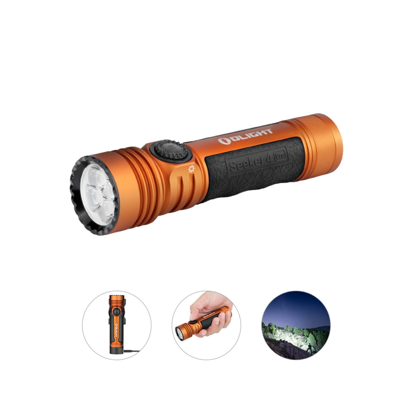 
                  
                    Olight Seeker 4 Pro Powerful Rechargeable Led Torch
                  
                