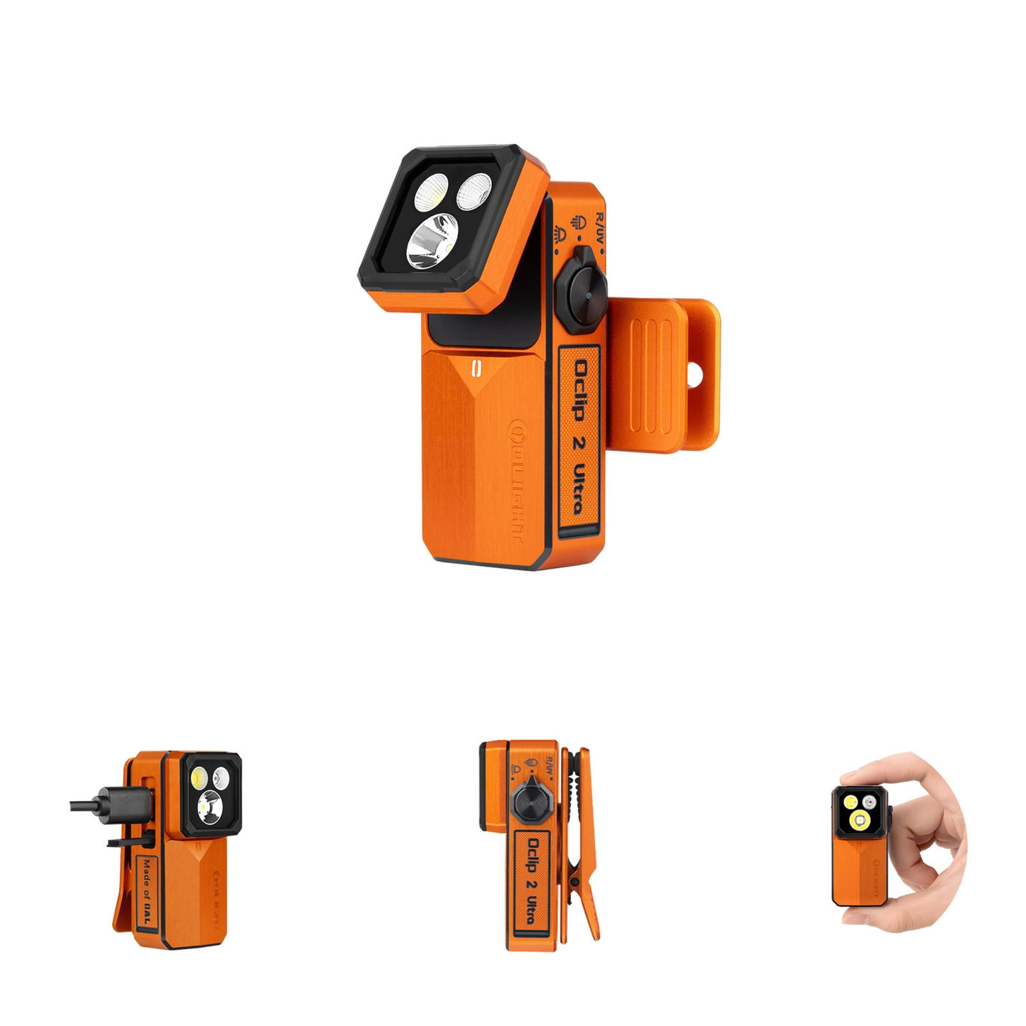 
                  
                    Oclip 2 Ultra Clip Torch | UV, Floodlight, Red Light & Spotlight
                  
                