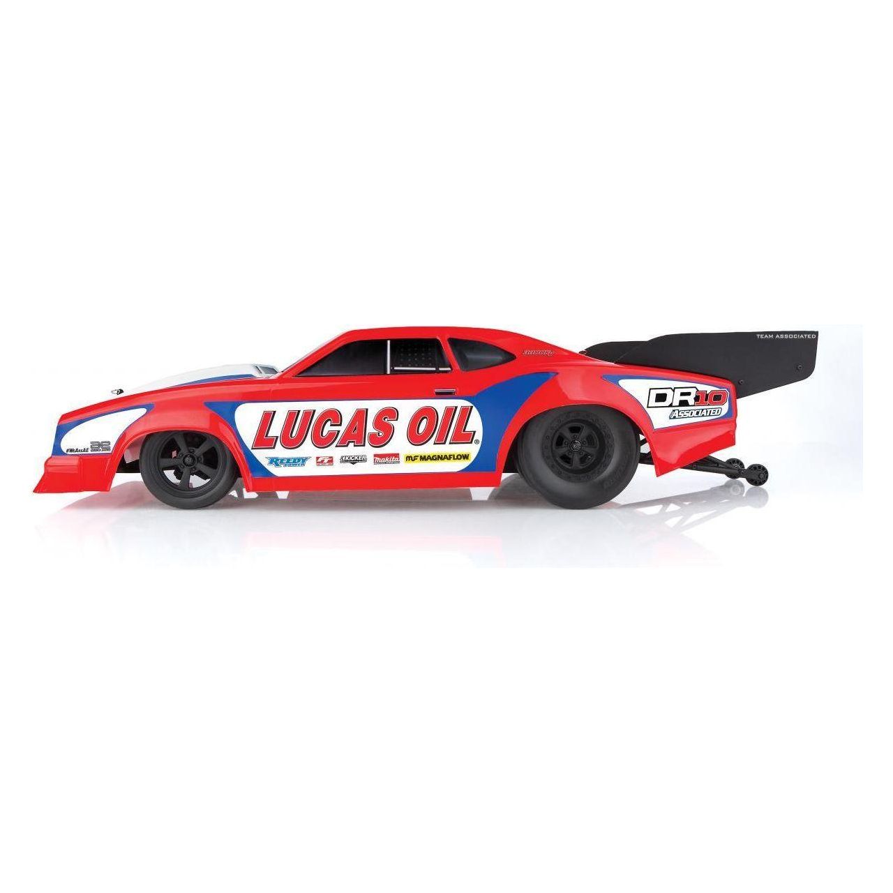 
                  
                    Team Associated DR10 Reakt Pro Mod RC Drag Car-Lucas Oil
                  
                