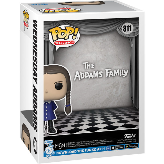 
                  
                    The Addams Family (1964) - Wednesday Diamond Glitter Pop! Vinyl Figure
                  
                