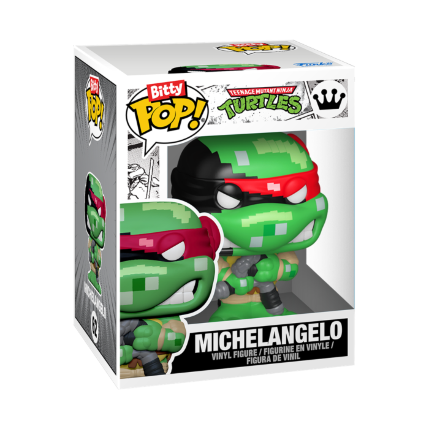 
                  
                    Teenage Mutant Ninja Turtles - Michelangelo Bitty Pop! Arcade Display Vinyl Figure
                  
                