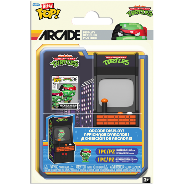 
                  
                    Teenage Mutant Ninja Turtles - Michelangelo Bitty Pop! Arcade Display Vinyl Figure
                  
                
