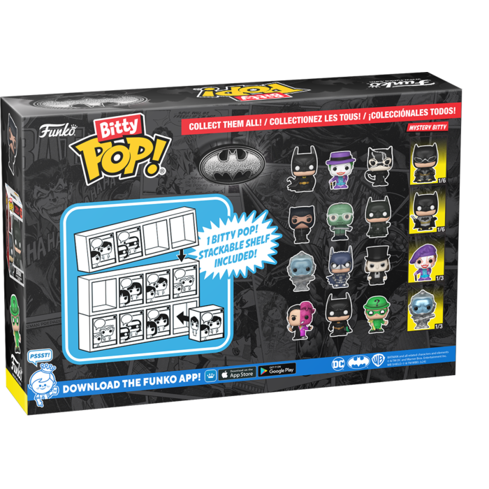 
                  
                    Batman - Batman, Mr. Freeze, The Penguin & Mystery Series 03 Bitty Pop! Vinyl Figure 4-Pack
                  
                