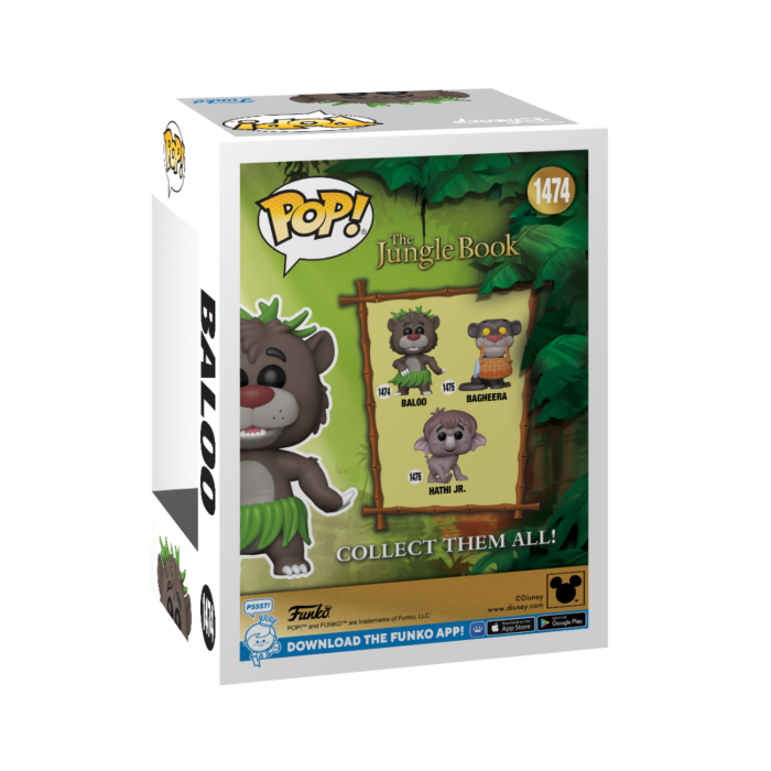 
                  
                    The Jungle Book (1967) - Baloo Pop! Vinyl Figure
                  
                